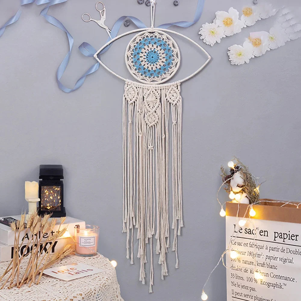 Boho Wall Hanging Evil Eye